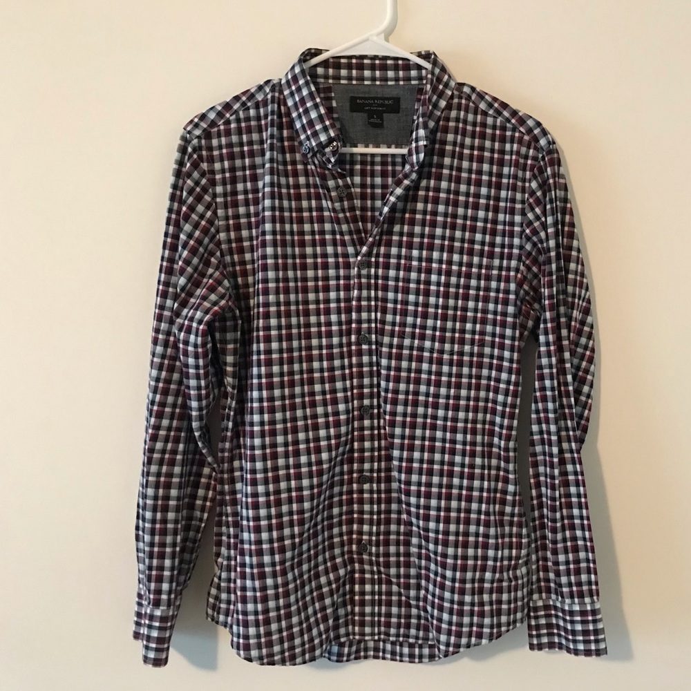 Mens Small Banana Republic Casual Shirt